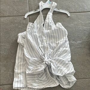 Striped Halter Top